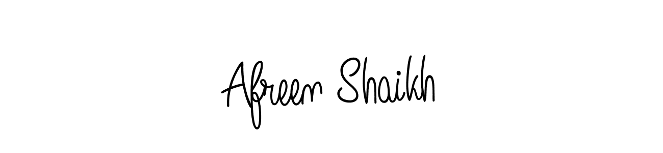 if you are searching for the best signature style for your name Afreen Shaikh. so please give up your signature search. here we have designed multiple signature styles  using Angelique-Rose-font-FFP. Afreen Shaikh signature style 5 images and pictures png