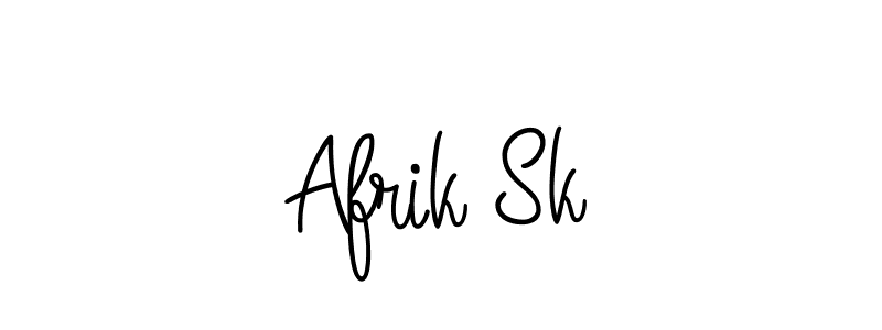 Create a beautiful signature design for name Afrik Sk. With this signature (Angelique-Rose-font-FFP) fonts, you can make a handwritten signature for free. Afrik Sk signature style 5 images and pictures png