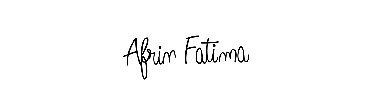 Create a beautiful signature design for name Afrin Fatima. With this signature (Angelique-Rose-font-FFP) fonts, you can make a handwritten signature for free. Afrin Fatima signature style 5 images and pictures png