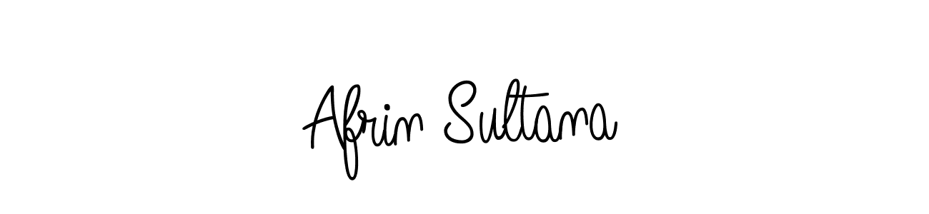Make a beautiful signature design for name Afrin Sultana. With this signature (Angelique-Rose-font-FFP) style, you can create a handwritten signature for free. Afrin Sultana signature style 5 images and pictures png