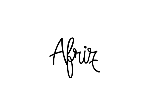Also we have Afriz name is the best signature style. Create professional handwritten signature collection using Angelique-Rose-font-FFP autograph style. Afriz signature style 5 images and pictures png