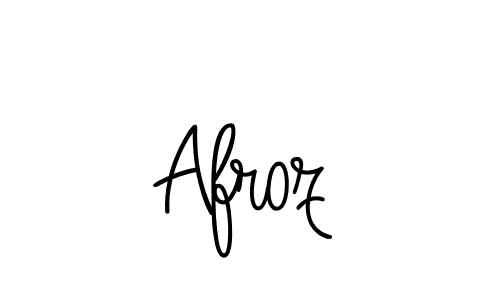 It looks lik you need a new signature style for name Afroz. Design unique handwritten (Angelique-Rose-font-FFP) signature with our free signature maker in just a few clicks. Afroz signature style 5 images and pictures png