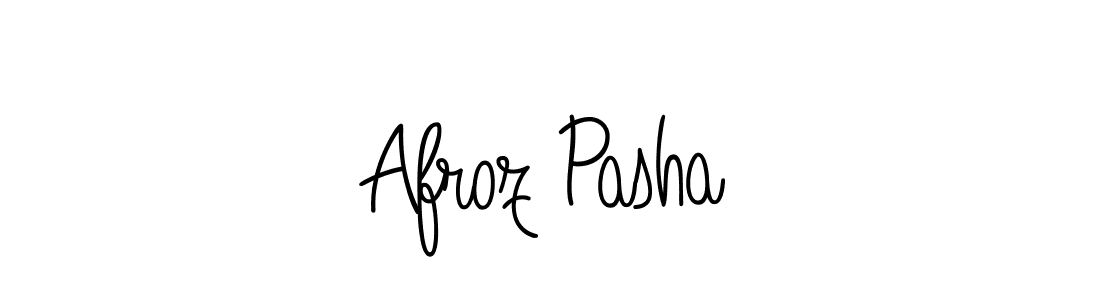 How to make Afroz Pasha signature? Angelique-Rose-font-FFP is a professional autograph style. Create handwritten signature for Afroz Pasha name. Afroz Pasha signature style 5 images and pictures png