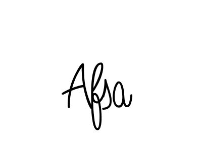 Afsa stylish signature style. Best Handwritten Sign (Angelique-Rose-font-FFP) for my name. Handwritten Signature Collection Ideas for my name Afsa. Afsa signature style 5 images and pictures png