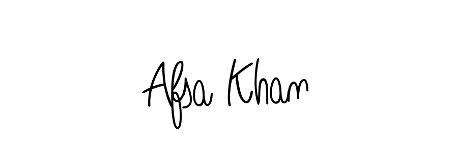 How to make Afsa Khan signature? Angelique-Rose-font-FFP is a professional autograph style. Create handwritten signature for Afsa Khan name. Afsa Khan signature style 5 images and pictures png