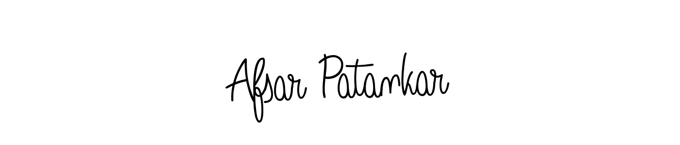 Afsar Patankar stylish signature style. Best Handwritten Sign (Angelique-Rose-font-FFP) for my name. Handwritten Signature Collection Ideas for my name Afsar Patankar. Afsar Patankar signature style 5 images and pictures png