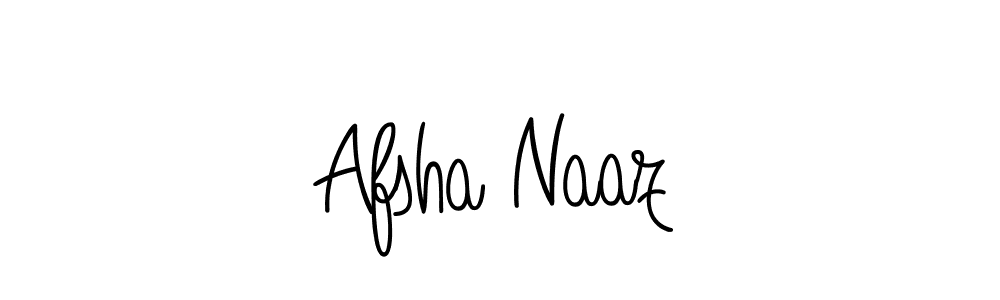 How to make Afsha Naaz signature? Angelique-Rose-font-FFP is a professional autograph style. Create handwritten signature for Afsha Naaz name. Afsha Naaz signature style 5 images and pictures png