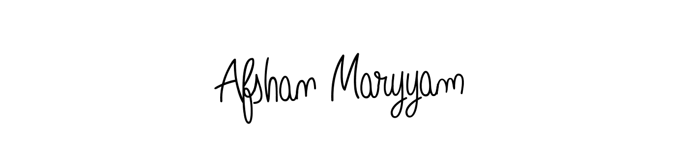 Similarly Angelique-Rose-font-FFP is the best handwritten signature design. Signature creator online .You can use it as an online autograph creator for name Afshan Maryyam. Afshan Maryyam signature style 5 images and pictures png