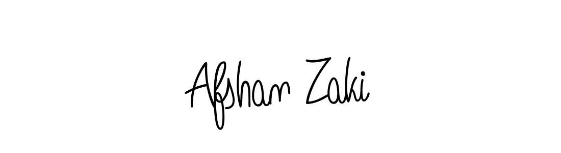 Make a short Afshan Zaki signature style. Manage your documents anywhere anytime using Angelique-Rose-font-FFP. Create and add eSignatures, submit forms, share and send files easily. Afshan Zaki signature style 5 images and pictures png