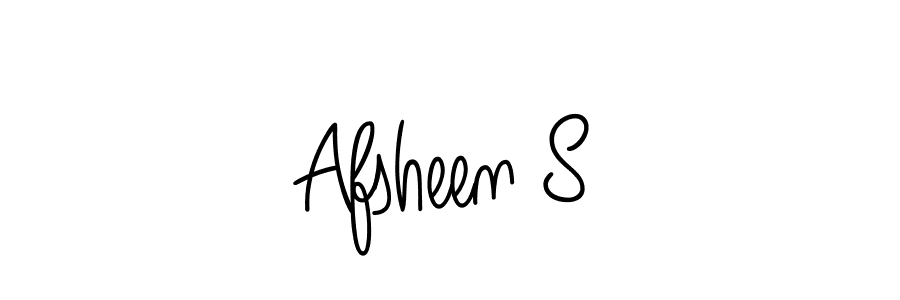 Once you've used our free online signature maker to create your best signature Angelique-Rose-font-FFP style, it's time to enjoy all of the benefits that Afsheen S name signing documents. Afsheen S signature style 5 images and pictures png