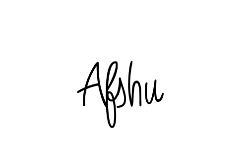 Best and Professional Signature Style for Afshu. Angelique-Rose-font-FFP Best Signature Style Collection. Afshu signature style 5 images and pictures png