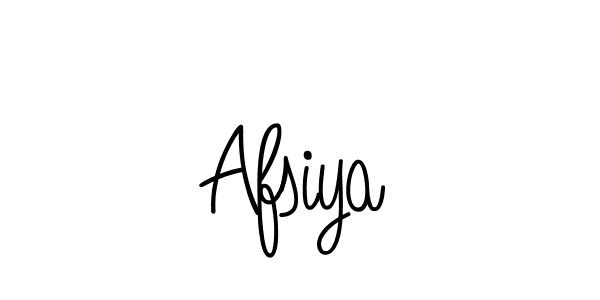 Make a beautiful signature design for name Afsiya. With this signature (Angelique-Rose-font-FFP) style, you can create a handwritten signature for free. Afsiya signature style 5 images and pictures png