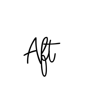 Create a beautiful signature design for name Aft. With this signature (Angelique-Rose-font-FFP) fonts, you can make a handwritten signature for free. Aft signature style 5 images and pictures png