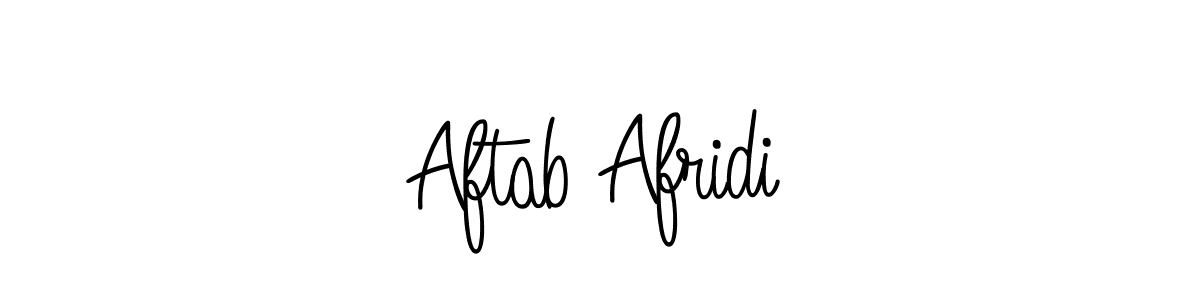 Also we have Aftab Afridi name is the best signature style. Create professional handwritten signature collection using Angelique-Rose-font-FFP autograph style. Aftab Afridi signature style 5 images and pictures png