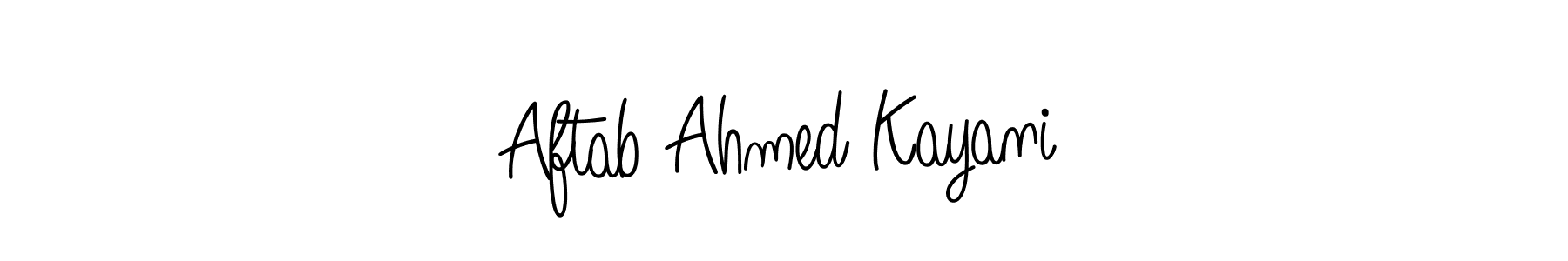 How to make Aftab Ahmed Kayani signature? Angelique-Rose-font-FFP is a professional autograph style. Create handwritten signature for Aftab Ahmed Kayani name. Aftab Ahmed Kayani signature style 5 images and pictures png