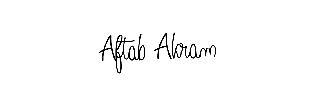 Also You can easily find your signature by using the search form. We will create Aftab Akram name handwritten signature images for you free of cost using Angelique-Rose-font-FFP sign style. Aftab Akram signature style 5 images and pictures png