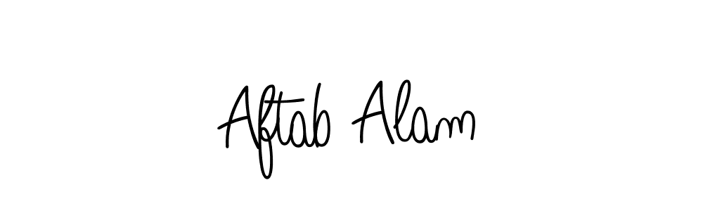 Make a beautiful signature design for name Aftab Alam. Use this online signature maker to create a handwritten signature for free. Aftab Alam signature style 5 images and pictures png