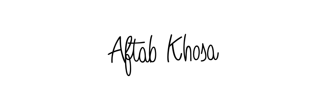 Best and Professional Signature Style for Aftab Khosa. Angelique-Rose-font-FFP Best Signature Style Collection. Aftab Khosa signature style 5 images and pictures png