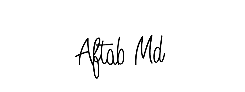 This is the best signature style for the Aftab Md name. Also you like these signature font (Angelique-Rose-font-FFP). Mix name signature. Aftab Md signature style 5 images and pictures png