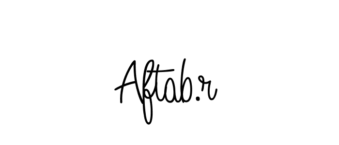 It looks lik you need a new signature style for name Aftab.r. Design unique handwritten (Angelique-Rose-font-FFP) signature with our free signature maker in just a few clicks. Aftab.r signature style 5 images and pictures png