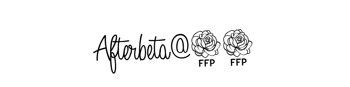 How to make Afterbeta@84 name signature. Use Angelique-Rose-font-FFP style for creating short signs online. This is the latest handwritten sign. Afterbeta@84 signature style 5 images and pictures png