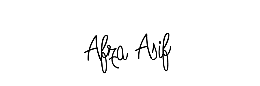 How to make Afza Asif signature? Angelique-Rose-font-FFP is a professional autograph style. Create handwritten signature for Afza Asif name. Afza Asif signature style 5 images and pictures png