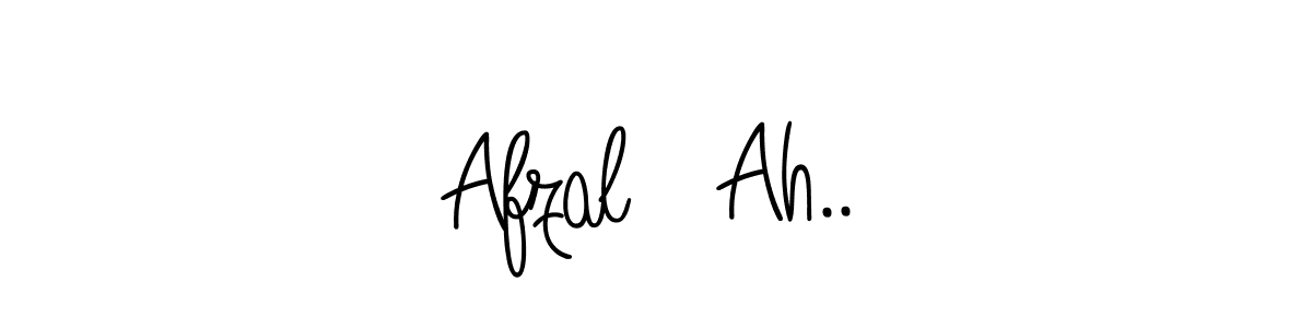 Create a beautiful signature design for name Afzal   Ah... With this signature (Angelique-Rose-font-FFP) fonts, you can make a handwritten signature for free. Afzal   Ah.. signature style 5 images and pictures png