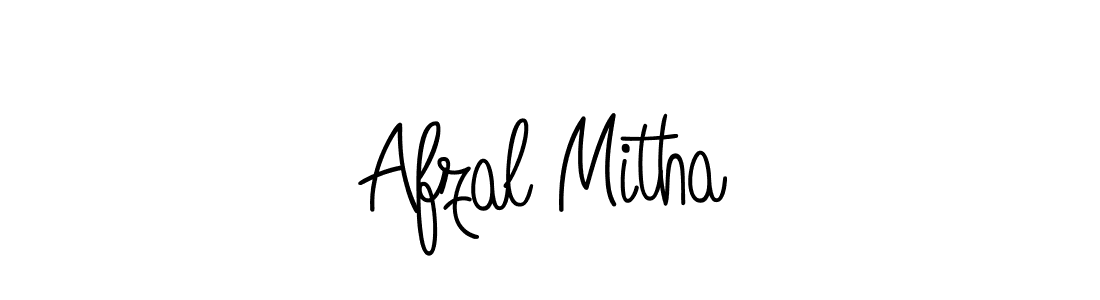 You should practise on your own different ways (Angelique-Rose-font-FFP) to write your name (Afzal Mitha) in signature. don't let someone else do it for you. Afzal Mitha signature style 5 images and pictures png