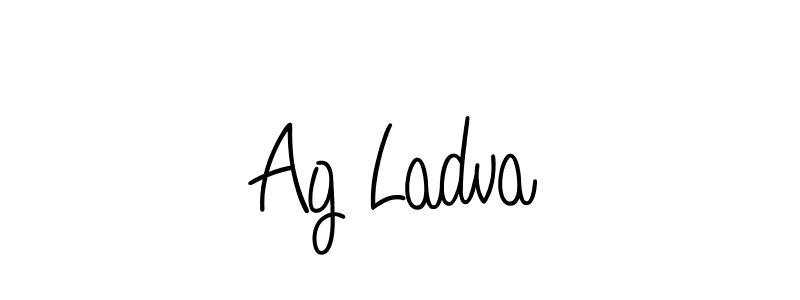 Here are the top 10 professional signature styles for the name Ag Ladva. These are the best autograph styles you can use for your name. Ag Ladva signature style 5 images and pictures png