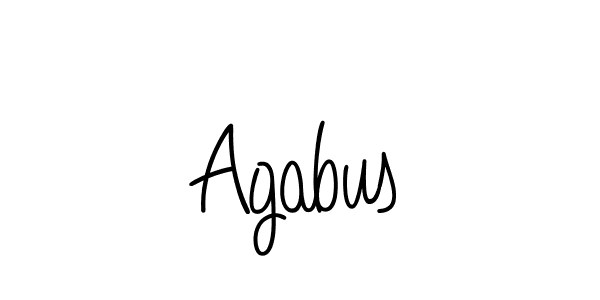 Also we have Agabus name is the best signature style. Create professional handwritten signature collection using Angelique-Rose-font-FFP autograph style. Agabus signature style 5 images and pictures png