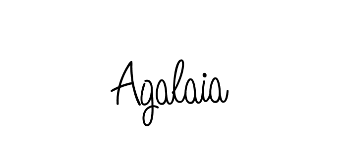 You should practise on your own different ways (Angelique-Rose-font-FFP) to write your name (Agalaia) in signature. don't let someone else do it for you. Agalaia signature style 5 images and pictures png