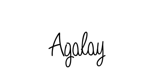 It looks lik you need a new signature style for name Agalay. Design unique handwritten (Angelique-Rose-font-FFP) signature with our free signature maker in just a few clicks. Agalay signature style 5 images and pictures png