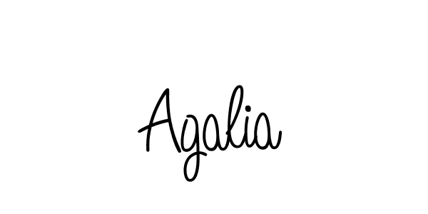 if you are searching for the best signature style for your name Agalia. so please give up your signature search. here we have designed multiple signature styles  using Angelique-Rose-font-FFP. Agalia signature style 5 images and pictures png