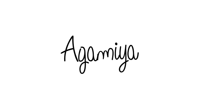 Here are the top 10 professional signature styles for the name Agamiya. These are the best autograph styles you can use for your name. Agamiya signature style 5 images and pictures png