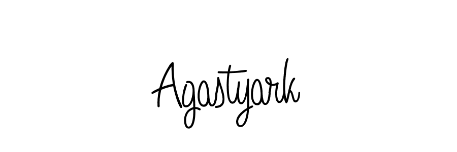 Agastyark stylish signature style. Best Handwritten Sign (Angelique-Rose-font-FFP) for my name. Handwritten Signature Collection Ideas for my name Agastyark. Agastyark signature style 5 images and pictures png