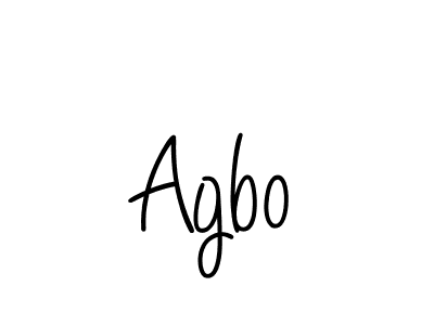 How to make Agbo name signature. Use Angelique-Rose-font-FFP style for creating short signs online. This is the latest handwritten sign. Agbo signature style 5 images and pictures png