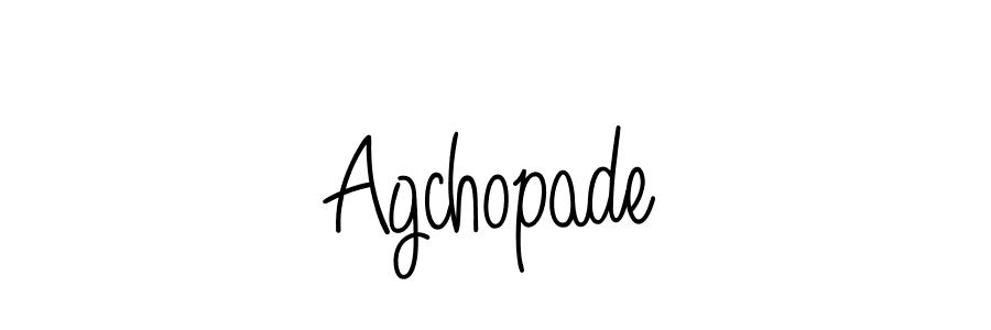 You can use this online signature creator to create a handwritten signature for the name Agchopade. This is the best online autograph maker. Agchopade signature style 5 images and pictures png