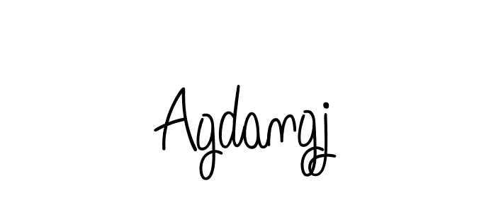 Also we have Agdangj name is the best signature style. Create professional handwritten signature collection using Angelique-Rose-font-FFP autograph style. Agdangj signature style 5 images and pictures png