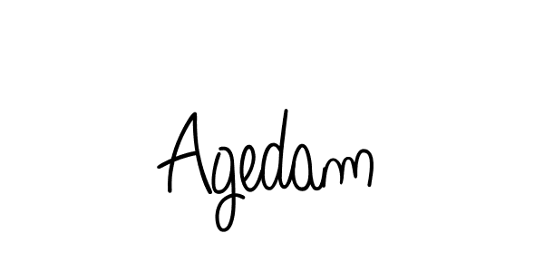 Best and Professional Signature Style for Agedam. Angelique-Rose-font-FFP Best Signature Style Collection. Agedam signature style 5 images and pictures png