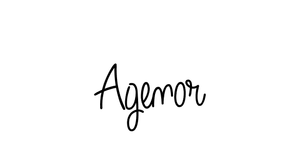 Here are the top 10 professional signature styles for the name Agenor. These are the best autograph styles you can use for your name. Agenor signature style 5 images and pictures png