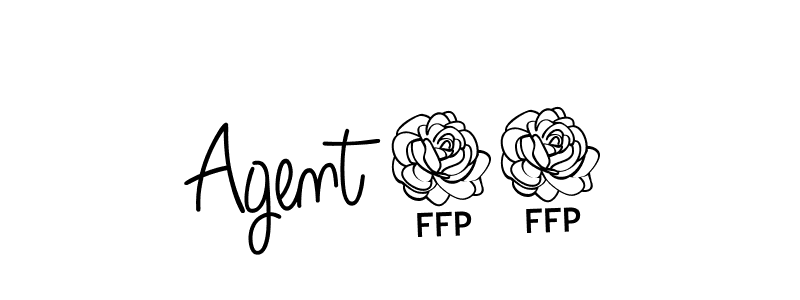 Create a beautiful signature design for name Agent 12. With this signature (Angelique-Rose-font-FFP) fonts, you can make a handwritten signature for free. Agent 12 signature style 5 images and pictures png