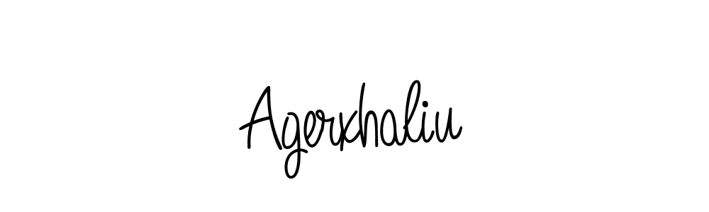 Angelique-Rose-font-FFP is a professional signature style that is perfect for those who want to add a touch of class to their signature. It is also a great choice for those who want to make their signature more unique. Get Agerxhaliu name to fancy signature for free. Agerxhaliu signature style 5 images and pictures png