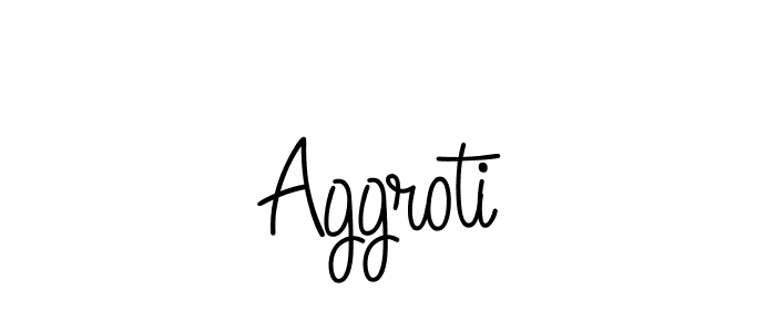 Design your own signature with our free online signature maker. With this signature software, you can create a handwritten (Angelique-Rose-font-FFP) signature for name Aggroti. Aggroti signature style 5 images and pictures png