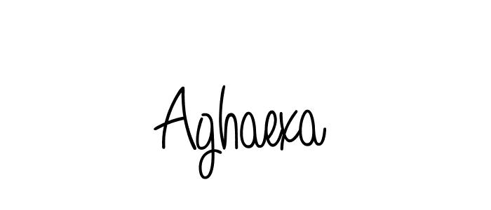 if you are searching for the best signature style for your name Aghaexa. so please give up your signature search. here we have designed multiple signature styles  using Angelique-Rose-font-FFP. Aghaexa signature style 5 images and pictures png