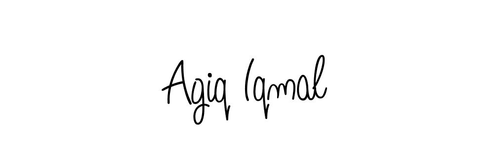 Best and Professional Signature Style for Agiq Iqmal. Angelique-Rose-font-FFP Best Signature Style Collection. Agiq Iqmal signature style 5 images and pictures png