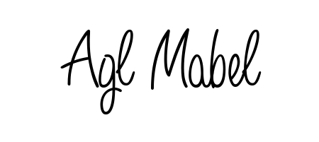 Make a short Agl Mabel signature style. Manage your documents anywhere anytime using Angelique-Rose-font-FFP. Create and add eSignatures, submit forms, share and send files easily. Agl Mabel signature style 5 images and pictures png