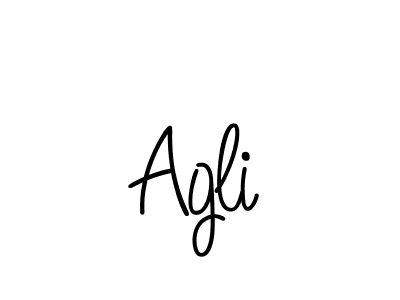 Make a beautiful signature design for name Agli. Use this online signature maker to create a handwritten signature for free. Agli signature style 5 images and pictures png