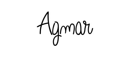 Create your official email sign-off with Agmar name in Angelique-Rose-font-FFP style. Crisp, clean, and perfectly legible across all screens. Agmar signature style 5 images and pictures png
