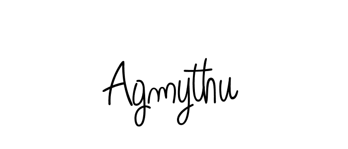 Also we have Agmythu name is the best signature style. Create professional handwritten signature collection using Angelique-Rose-font-FFP autograph style. Agmythu signature style 5 images and pictures png