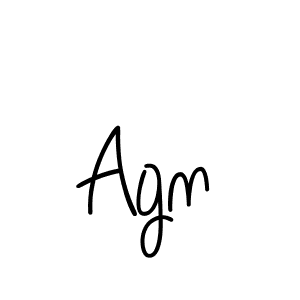 Also we have Agn name is the best signature style. Create professional handwritten signature collection using Angelique-Rose-font-FFP autograph style. Agn signature style 5 images and pictures png